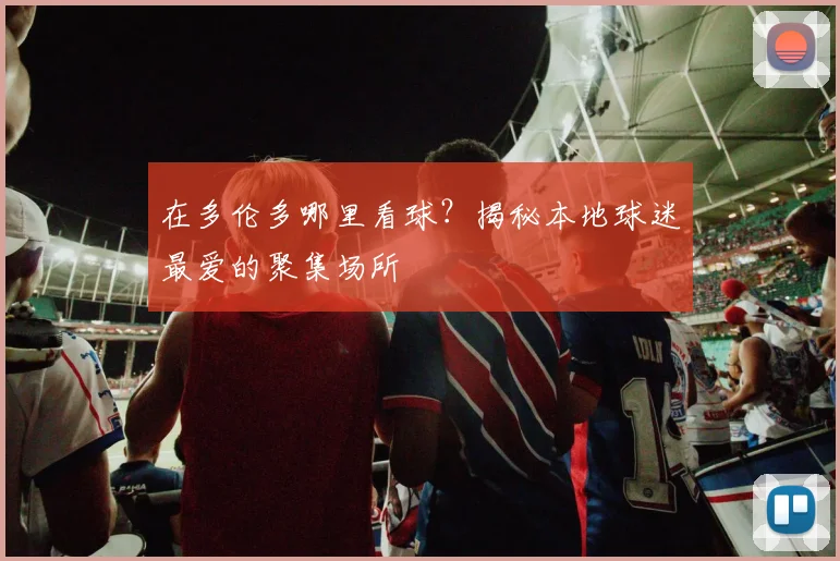 在多伦多哪里看球?揭秘本地球迷最爱的聚集场所